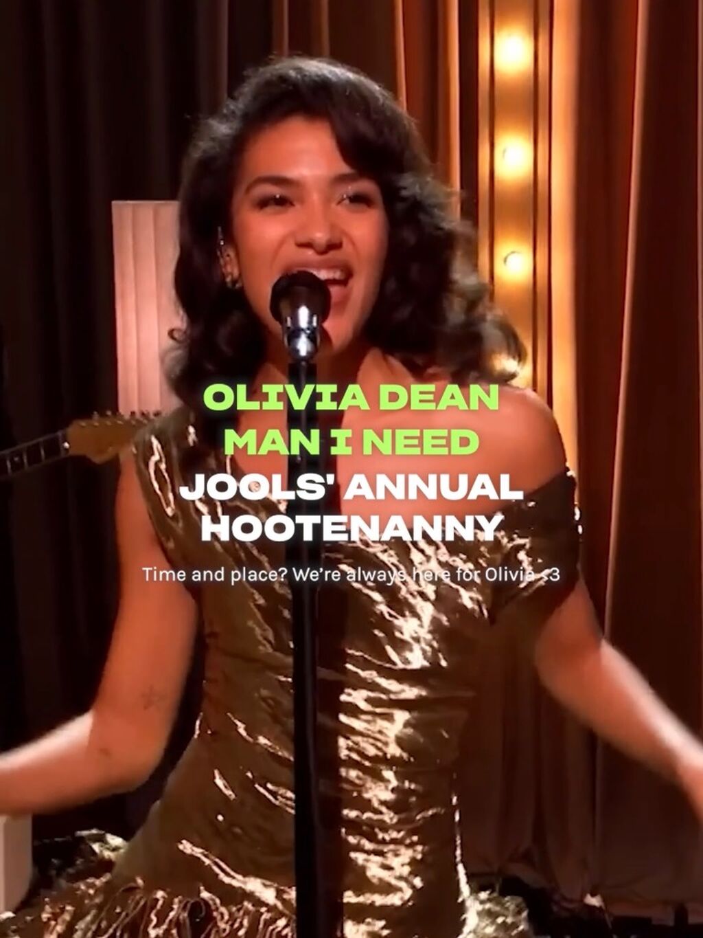 LISTEN TO OLIVIA DEAN'S 'MAN I NEED' HERE