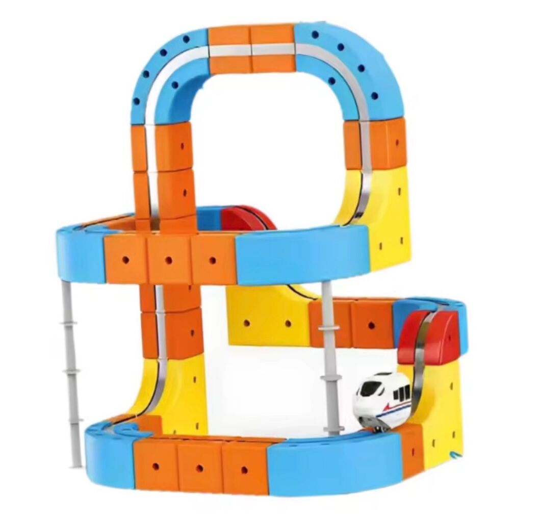 Electric Magnetic Train Track Set 58 PCS