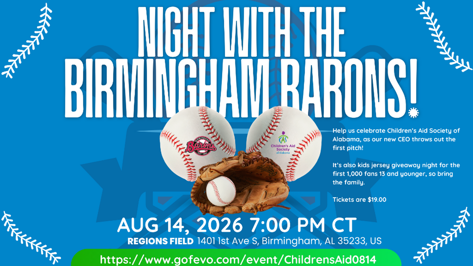 CAS Night with the Bham Barons