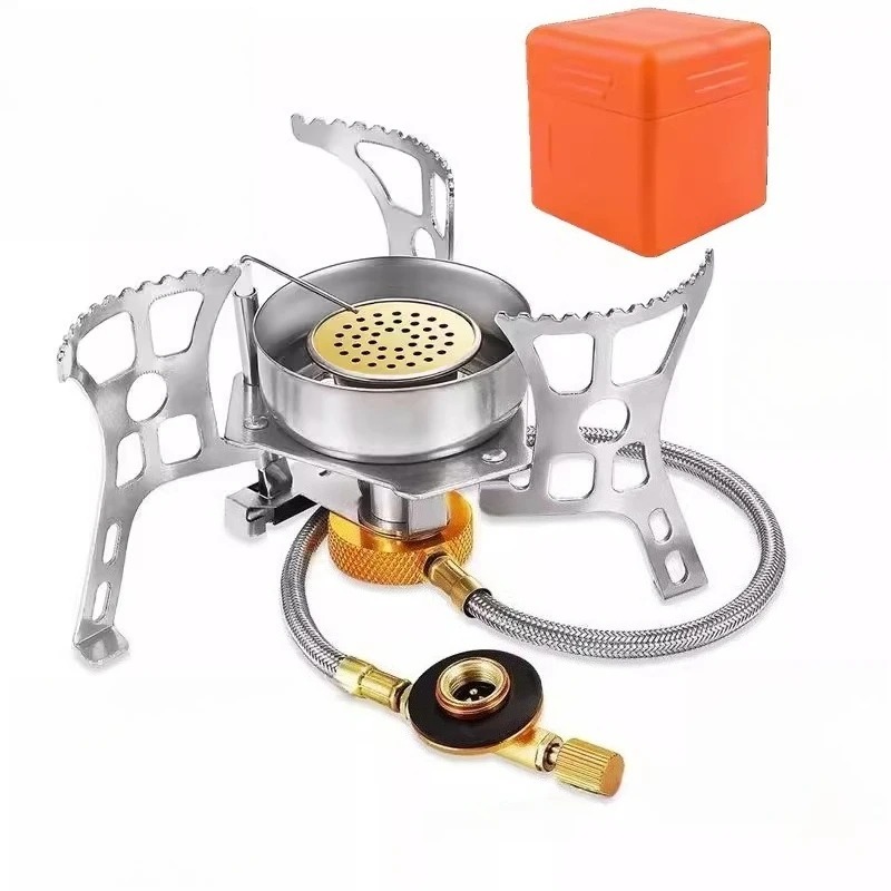 OUTDOOR WINDPROOF STAINLESS STEEL STOVE