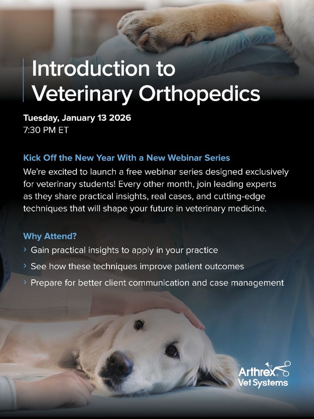 Intro to Vet Orthopedics Webinar Series