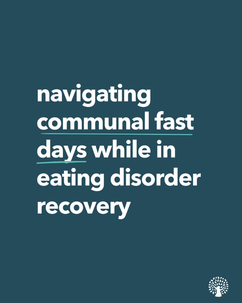Faith & Fasting in Eating Disorder Recovery