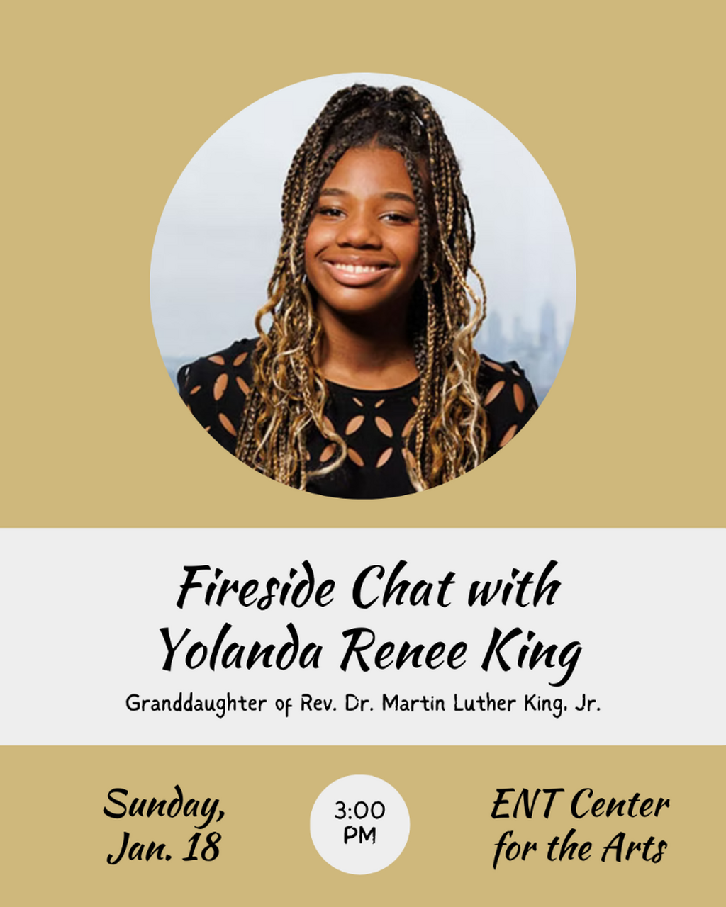 Fireside Chat Event with Yolanda Renee King!