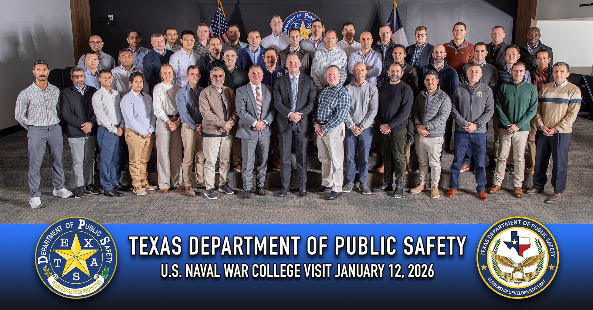 DPS Hosts U.S. Naval War College Delegation Representing More Than 40 Countries