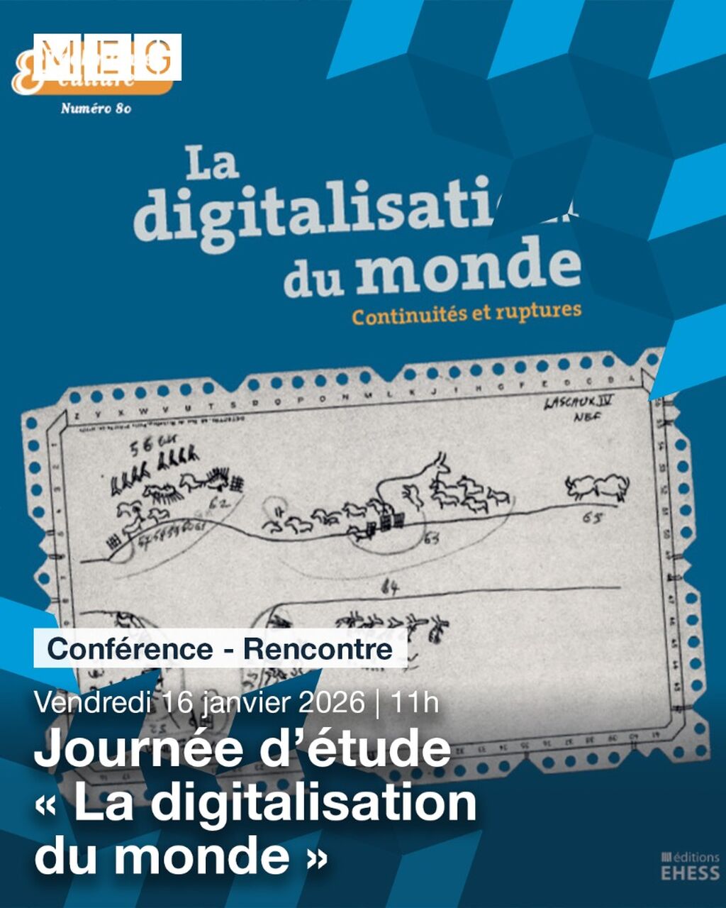 📢 Journ&eacute;e d&rsquo;&eacute;tude &laquo; La digitalisation du monde &raquo; 📢