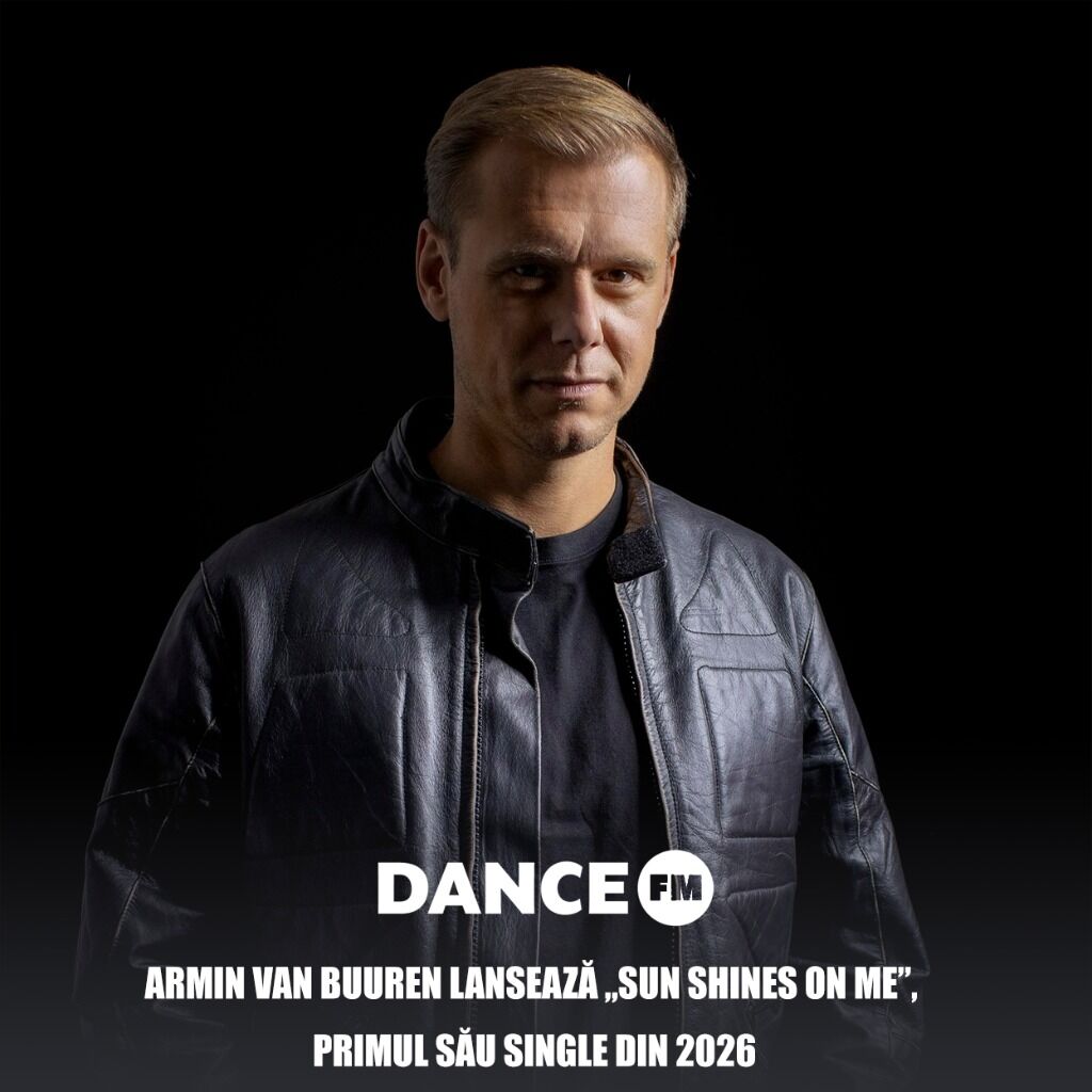Armin van Buuren lansează &bdquo;Sun Shines On Me&rdquo;, primul său single din 2026