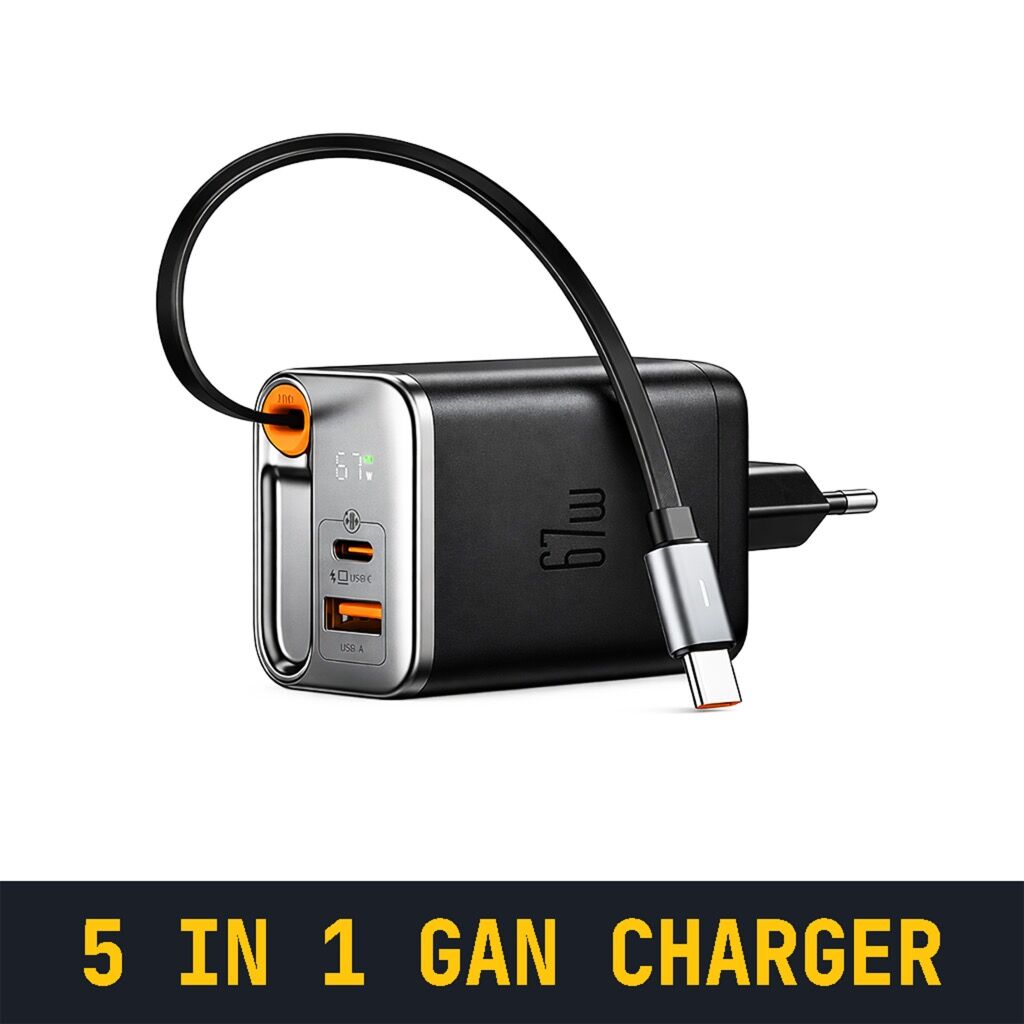 5 in 1 GaN Charger 