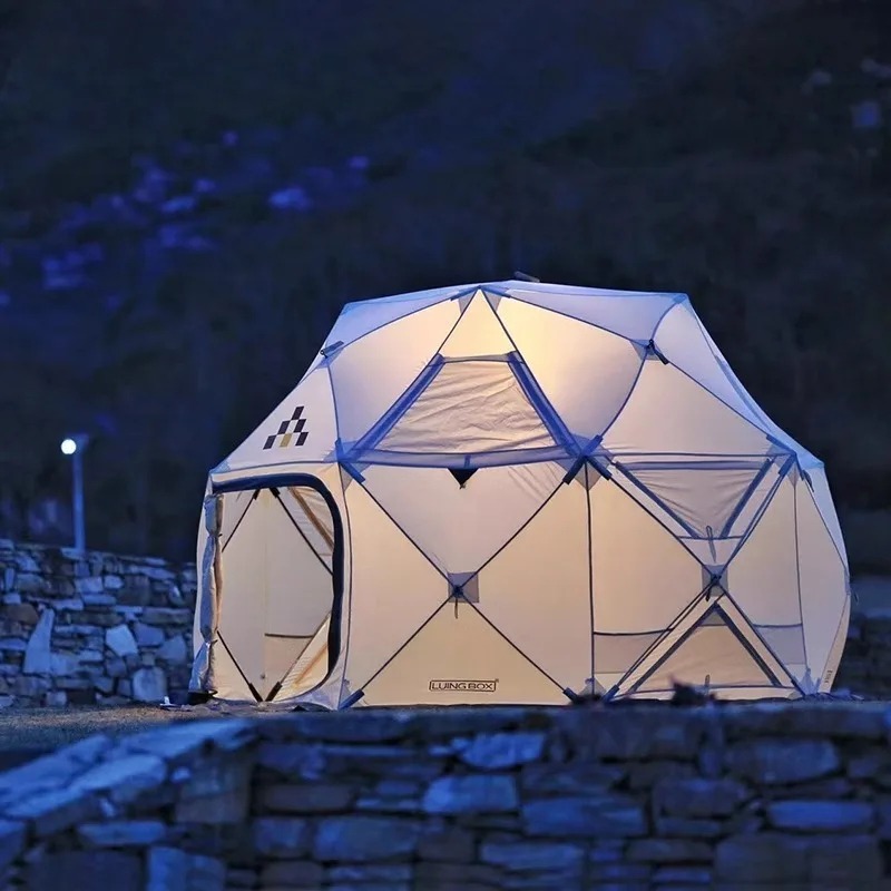 FOUR‑SEASON SPHERICAL DOME CAMPING TENT