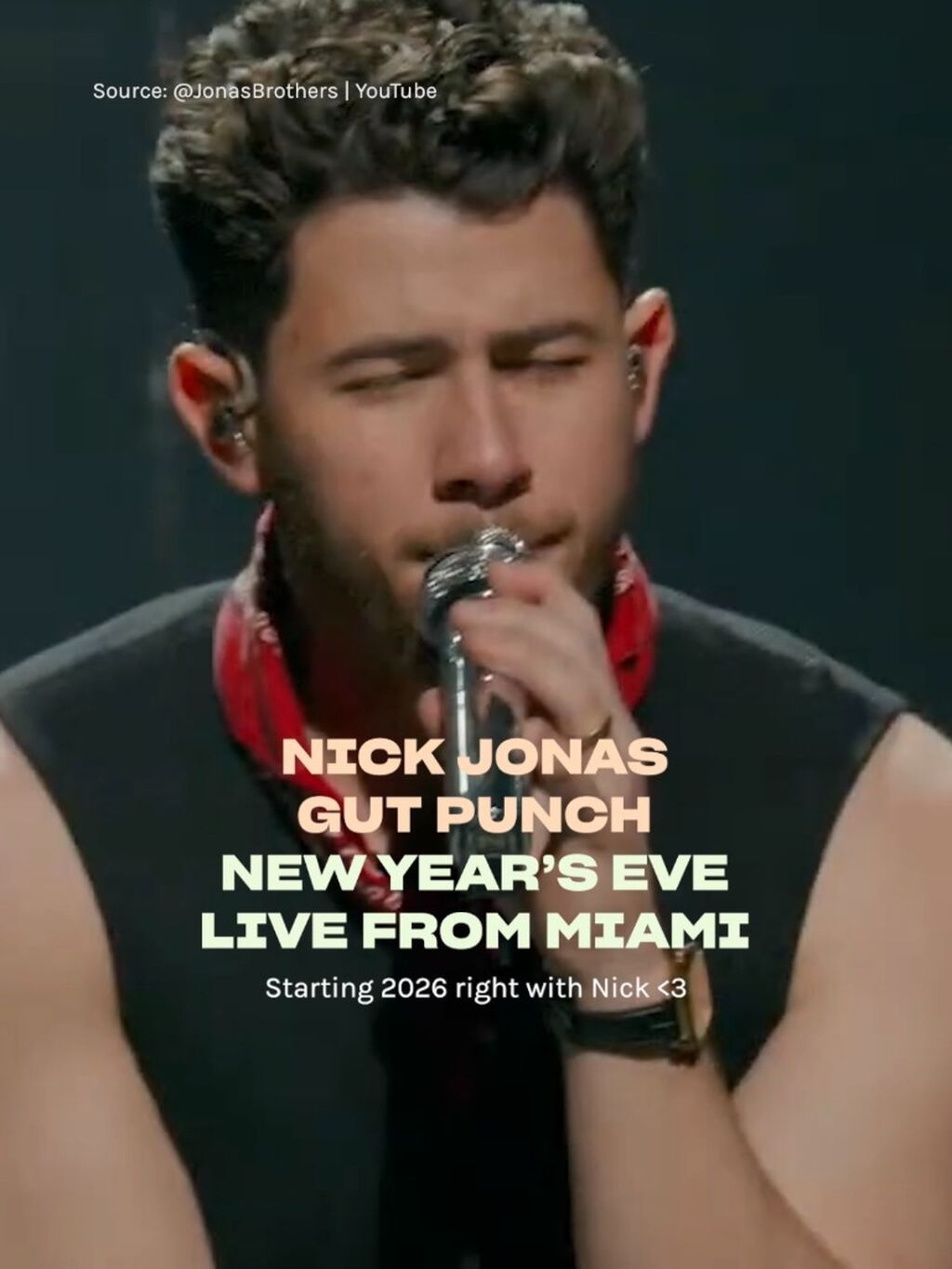 LISTEN TO NICK JONAS' 'GUT PUNCH' HERE