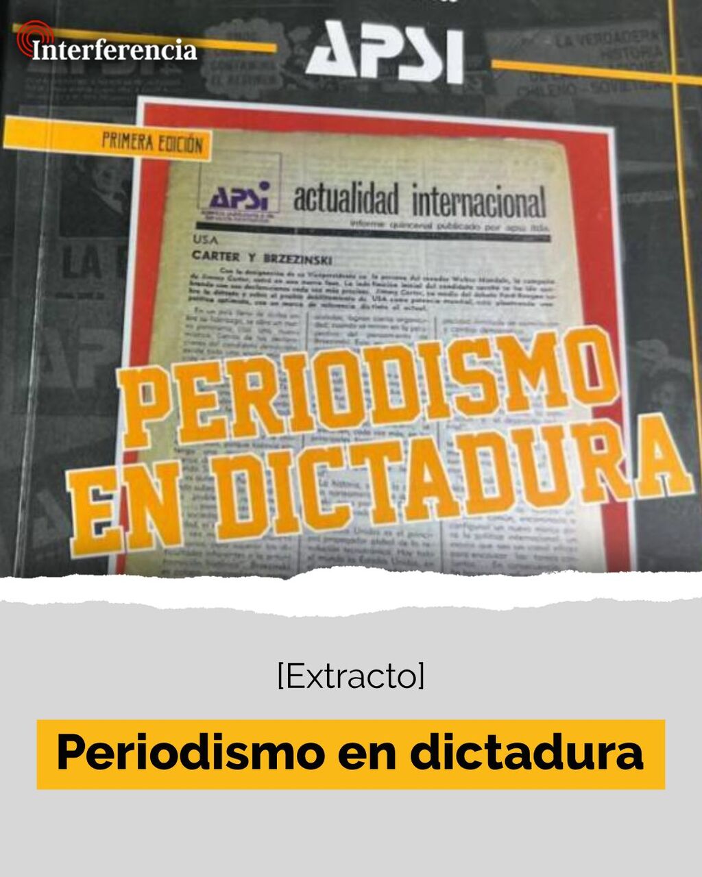 Periodismo en dictadura