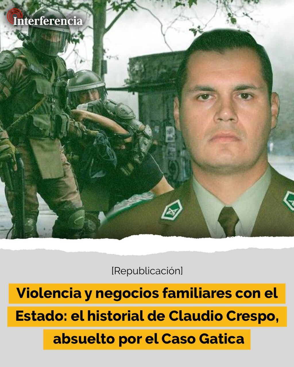 Violencia y negocios familiares con el Estado: el historial de Claudio Crespo, absuelto por el Caso Gatica