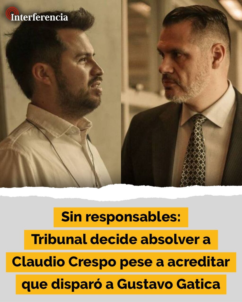 Sin responsables: Tribunal decide absolver a Claudio Crespo pese a acreditar que dispar&oacute; a Gustavo Gatica