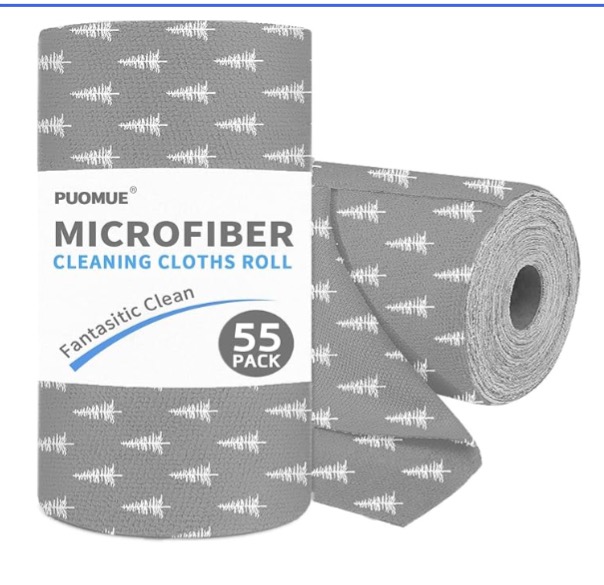 Microfiber cleaning cloths
