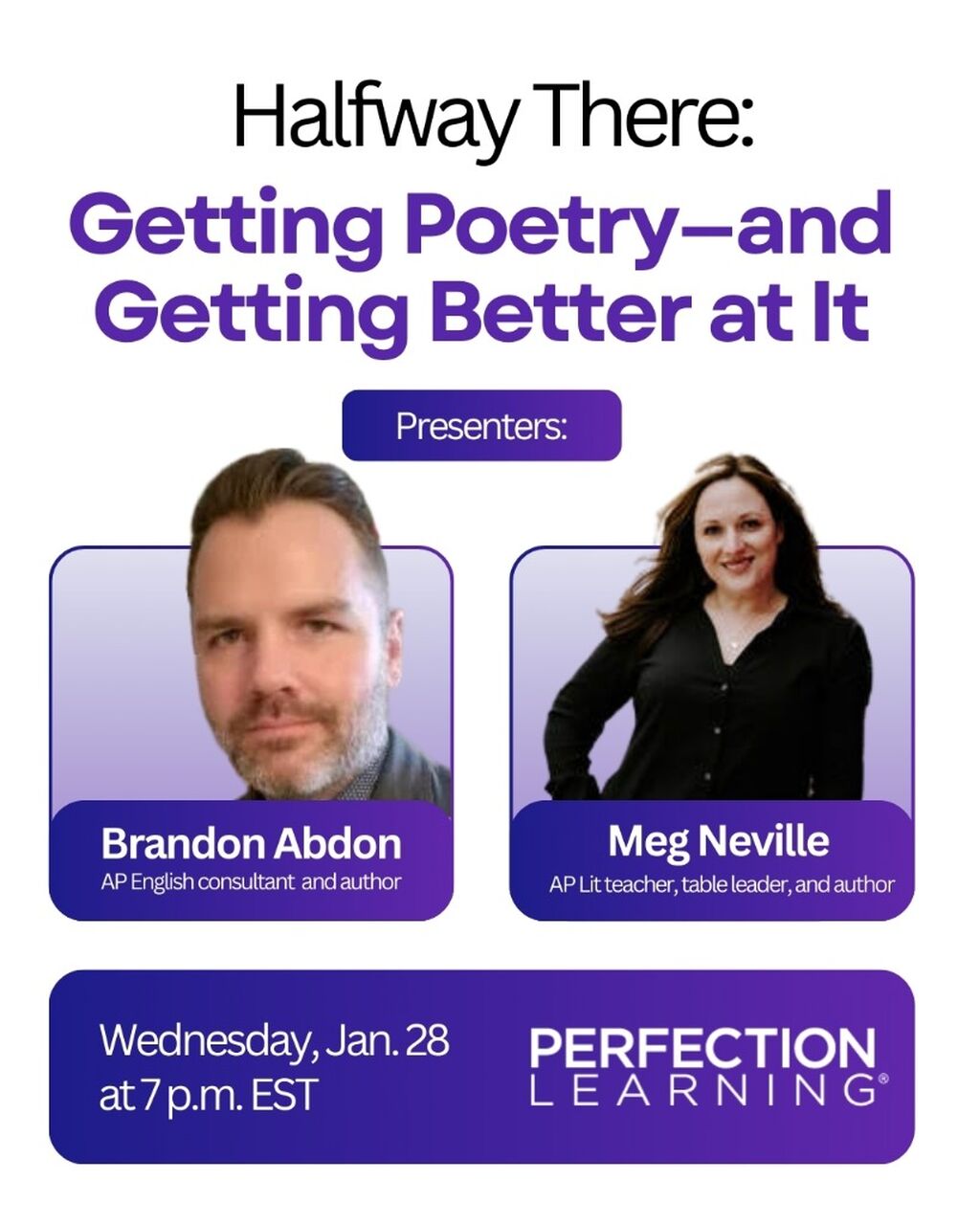 Halfway There&mdash;Getting Poetry Webinar Registration