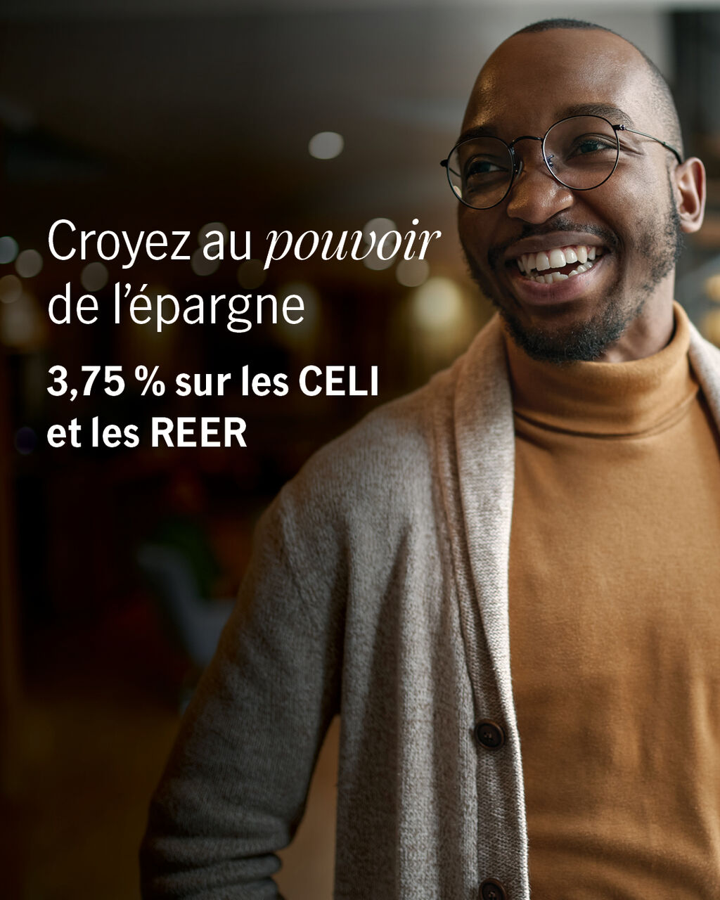 Promotion : 3.75 % sur les comptes CELI et REER