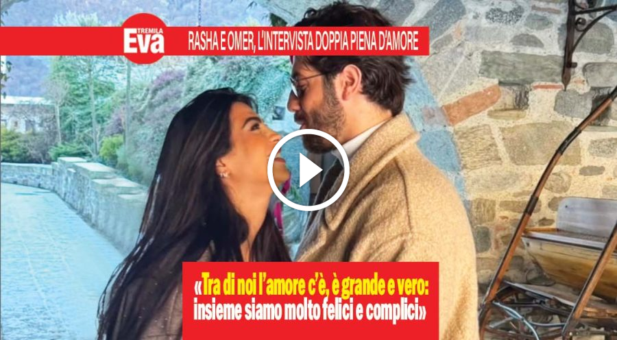Omer Elomari e Rasha, &egrave; amore vero: siamo complici e felici