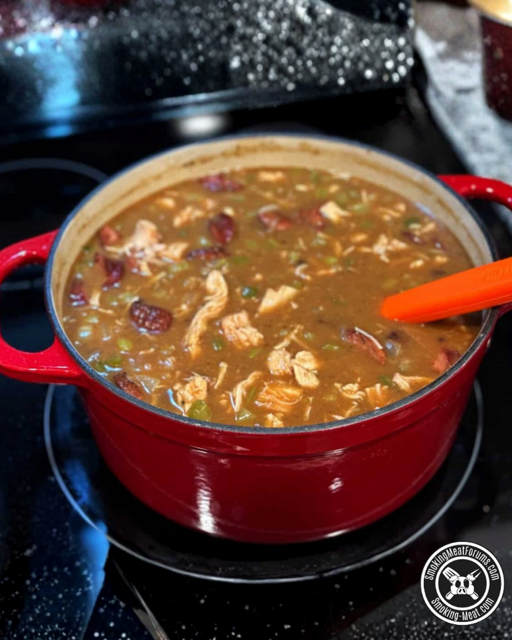 Recipe: Smoked Chicken and Sausage Gumbo