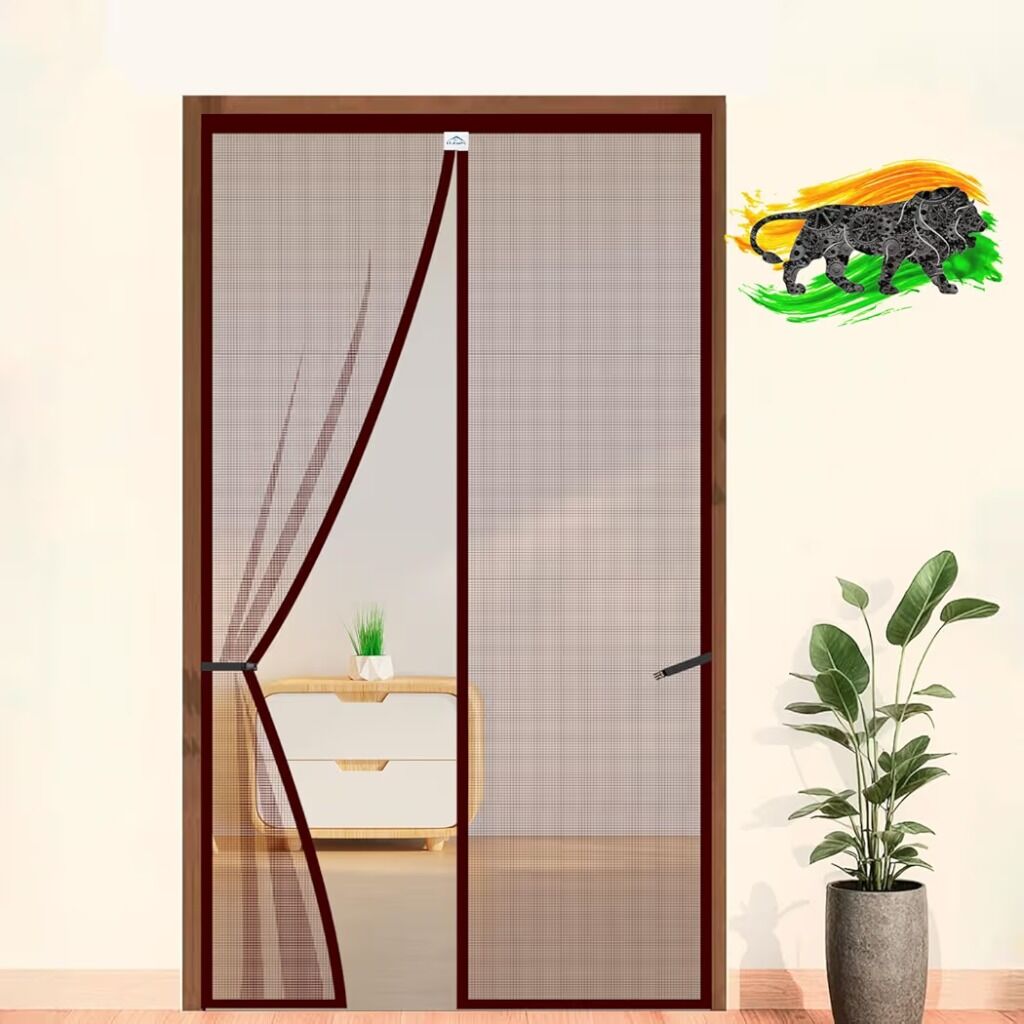 LifeKrafts Polyester Magnetic Mosquito Net