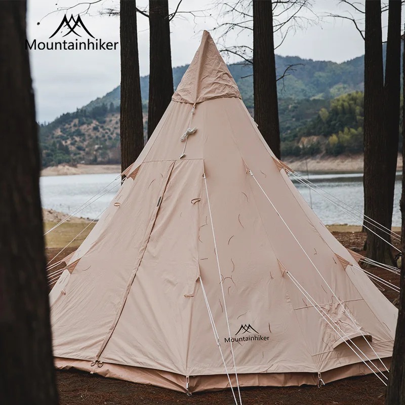Outdoor Pyramid Indian Camping Tent