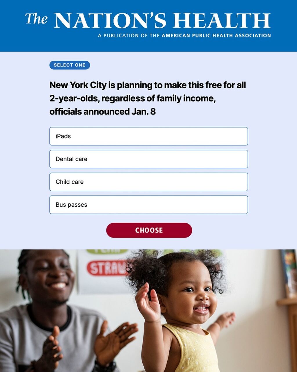 Quiz | The Nation's Health