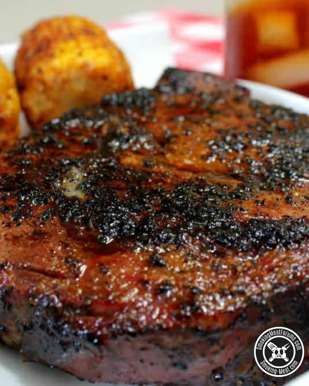 How to Reverse Sear Smoked Ribeye Steaks
