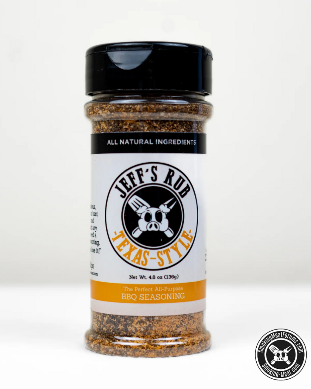 Product Promotion: Jeff&rsquo;s Texas-Style Rub - Single Bottle