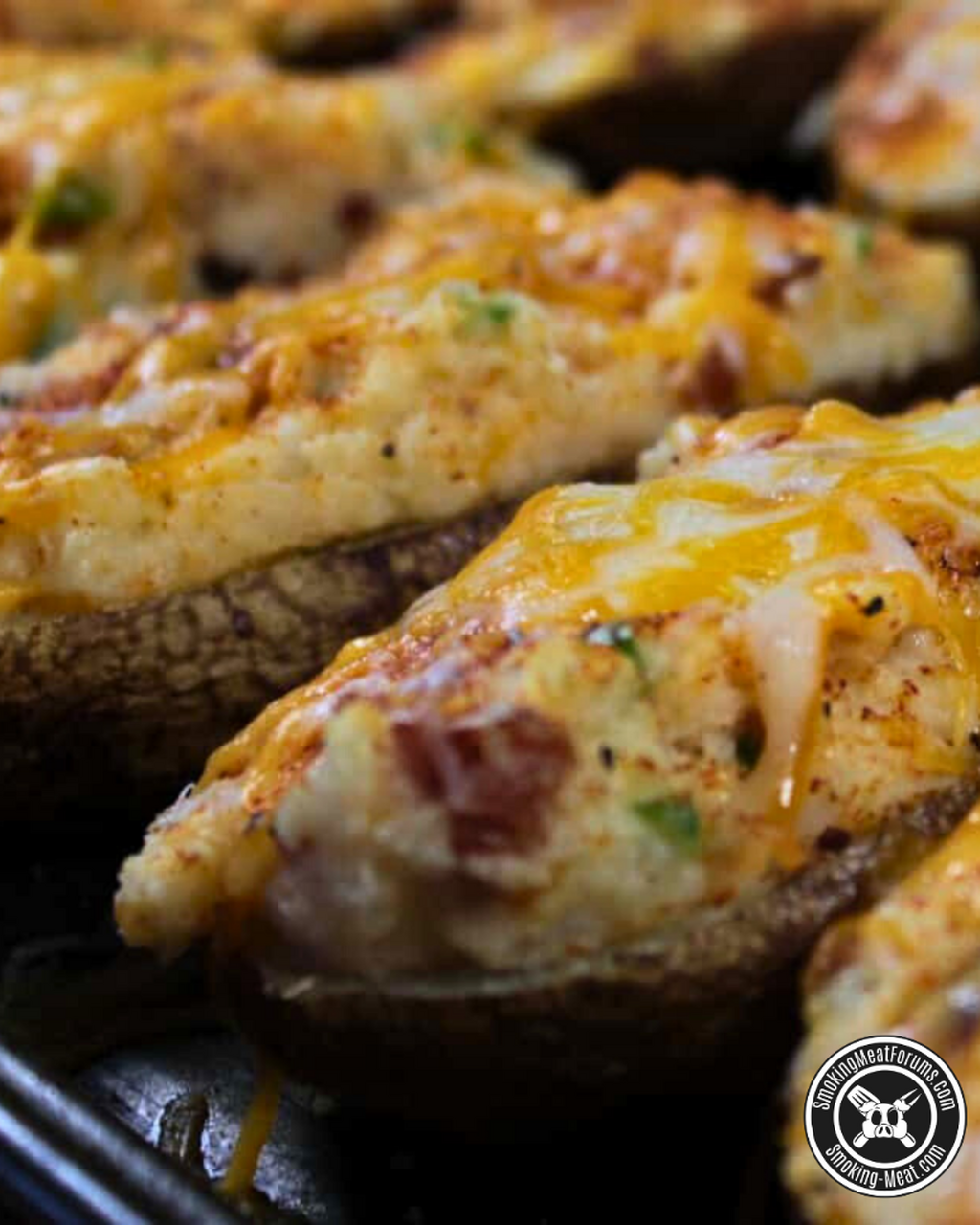 Recipe: Smoked Twice Baked Potatoes