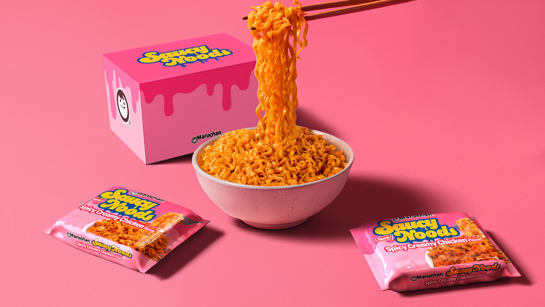 Maruchan spices up Valentine&rsquo;s Day with &lsquo;Saucy Noods&rsquo; ramen and campaign