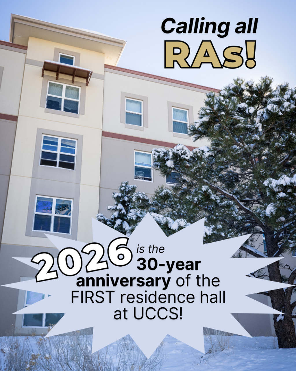 All-Call for UCCS Residence Assistant Alumni!