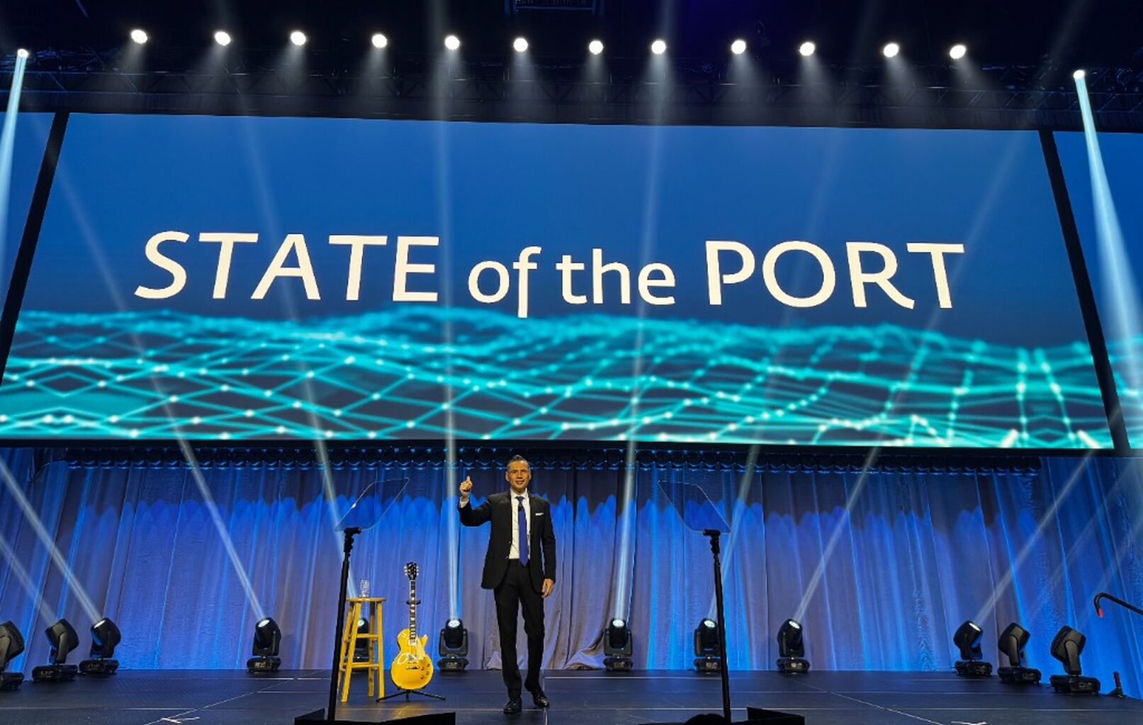 Hacegaba Sets Bold New Vision - State of the Port