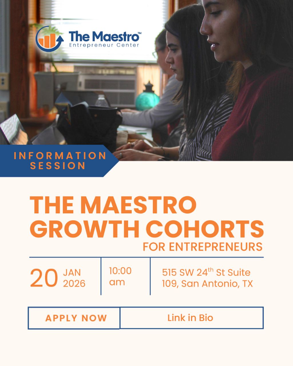 The Maestro Growth Cohorts for Entrepreneurs