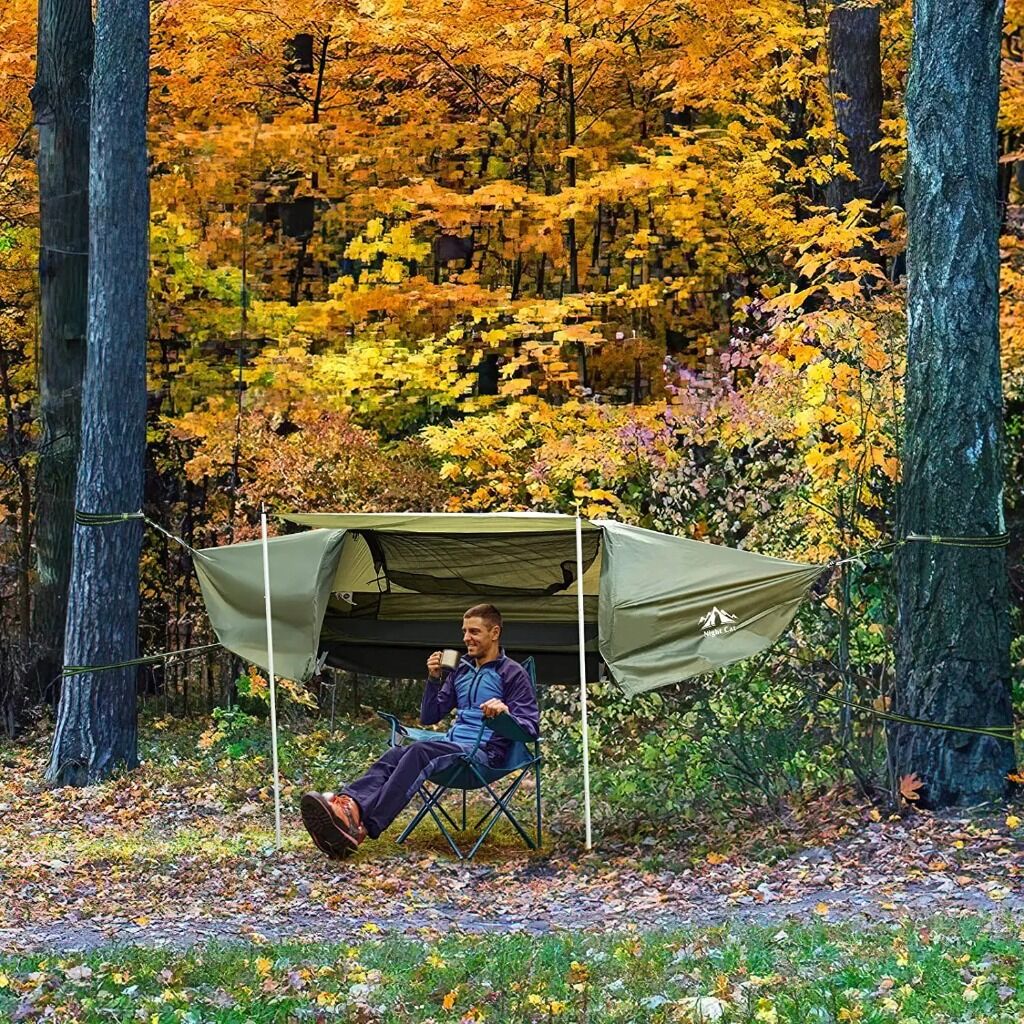 Night Cat Flat Lay Hammock Tent