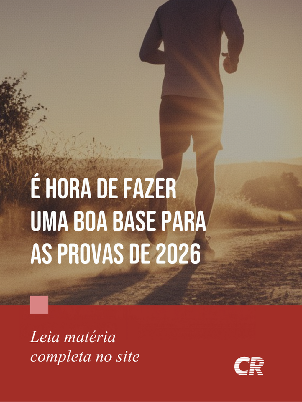 &Eacute; hora de fazer uma boa base para encarar os treinos para as provas de 2026