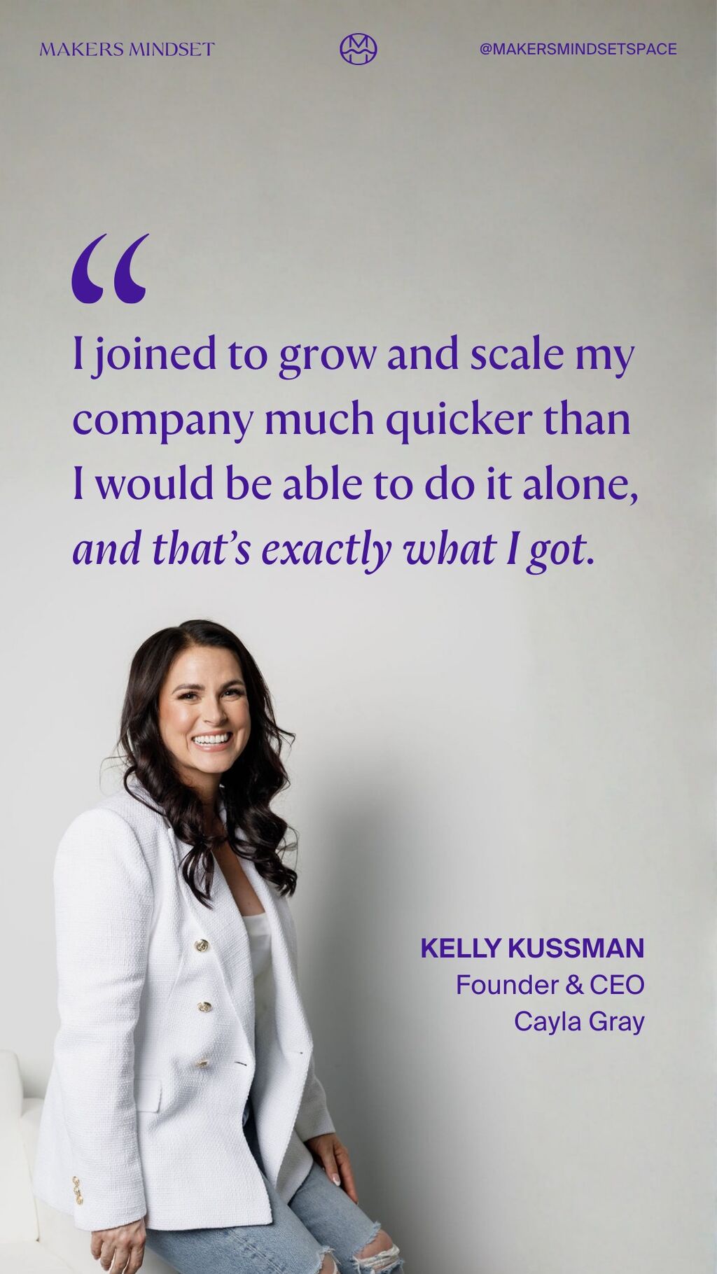 Kelly Kussman - Accelerator Testimonial
