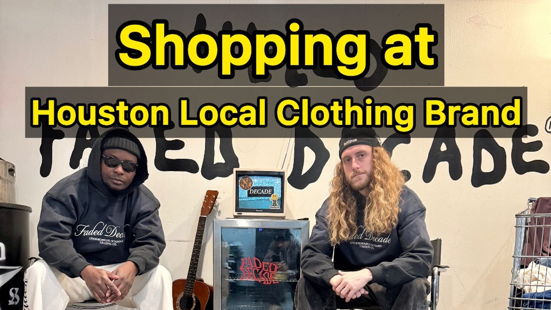 Shopping at Faded Decade Houston