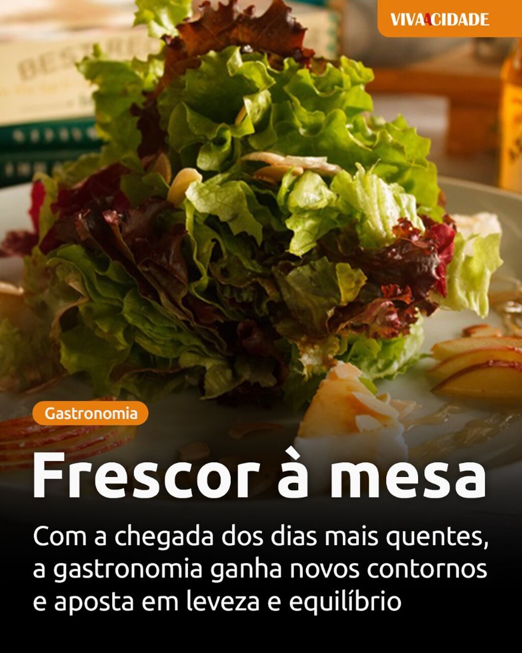 Gastronomia leve no ver&atilde;o