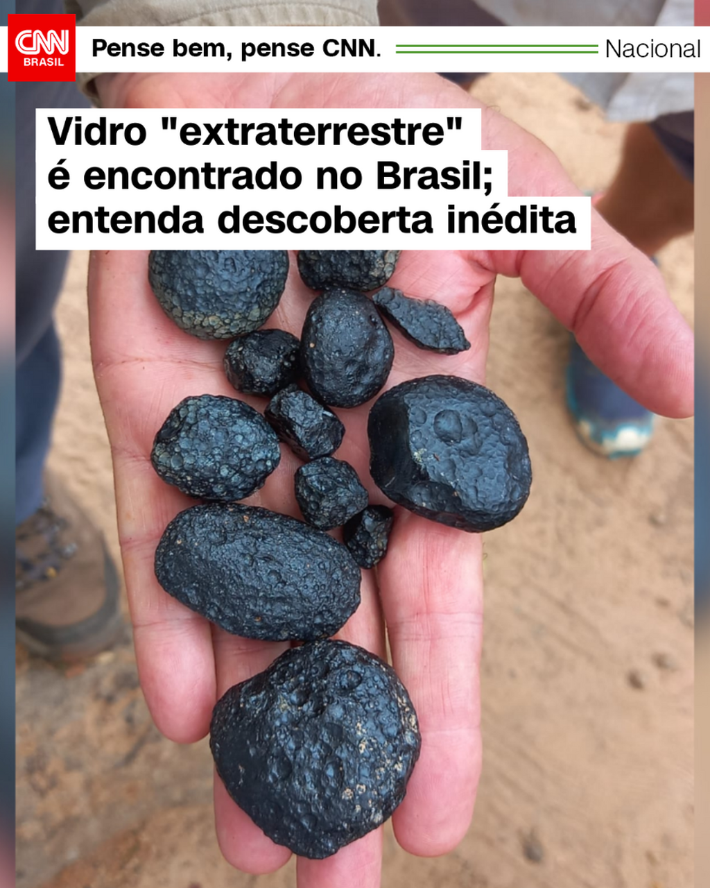 Vidro "extraterrestre" &eacute; encontrado no Brasil; entenda descoberta in&eacute;dita