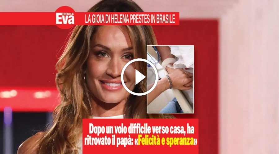 Helena Prestes in Brasile ha ritrovato in ospedale il pap&agrave;