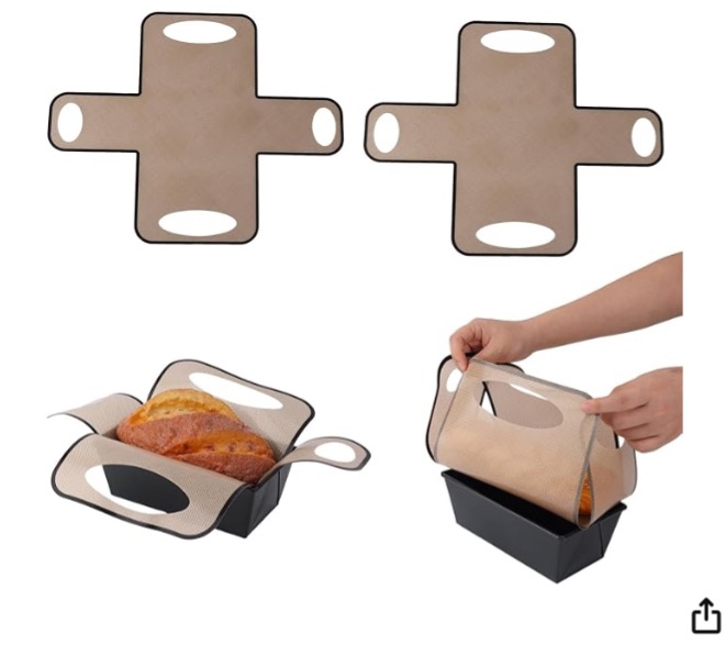 Loaf pan liners (silicone)