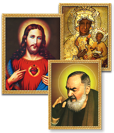 Obrazy i ozdoby liturgiczne / Liturgical Images and Decorations / Immagini e decorazioni liturgiche 