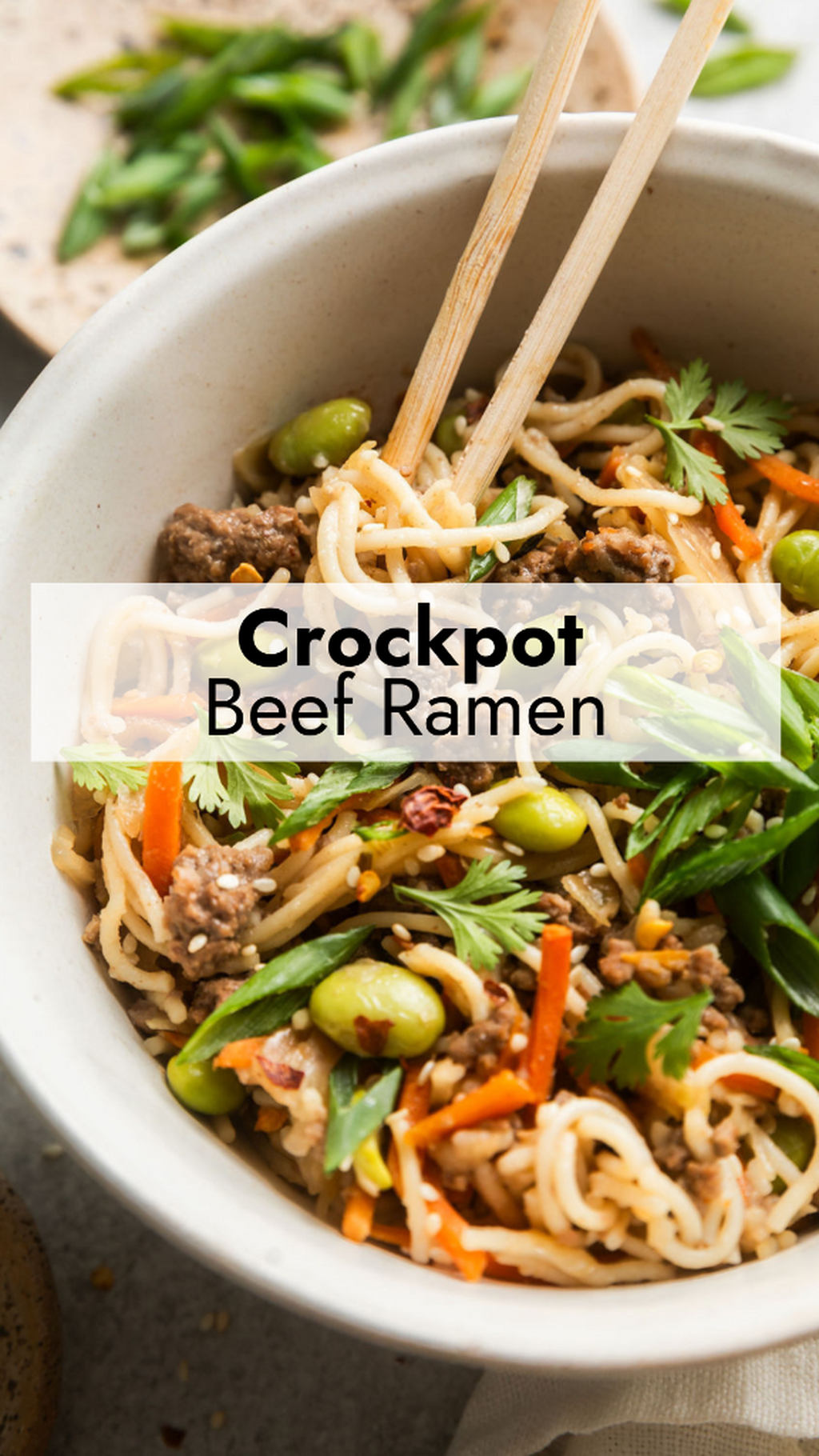 Crockpot Beef Ramen