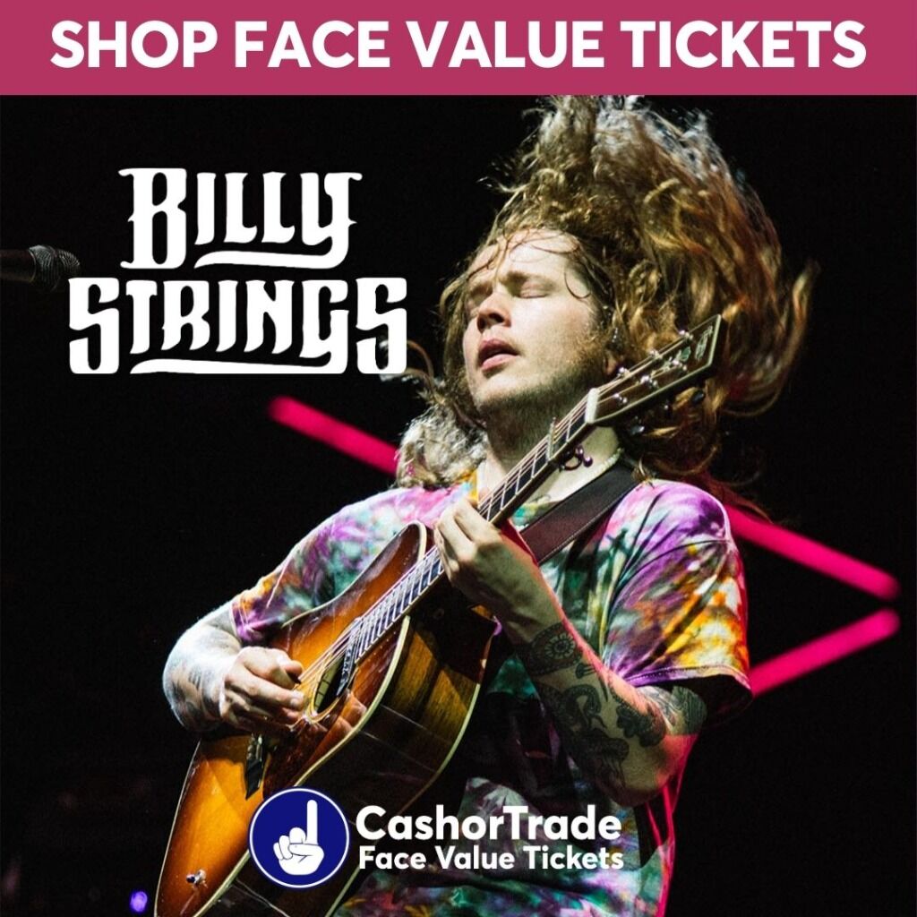 Billy Strings tickets for face value!