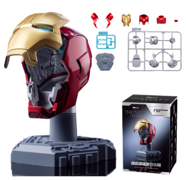 CAIXA MINI CAPACETES IRON MAN