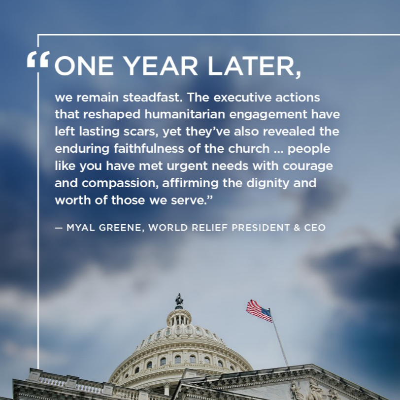 One year after Executive Order