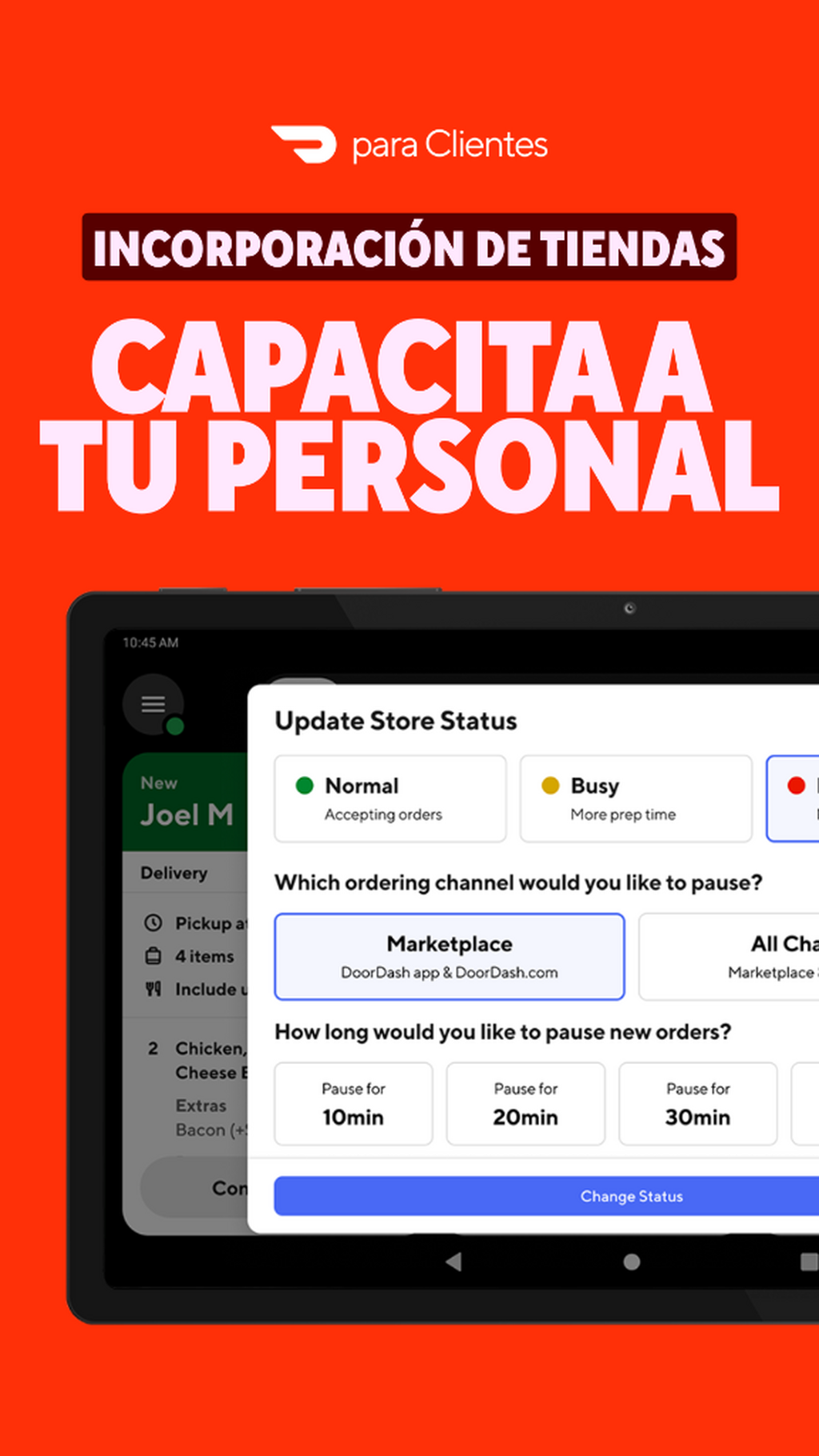  Bienvenido a DoorDash para tiendas | Capacita a tu personal
