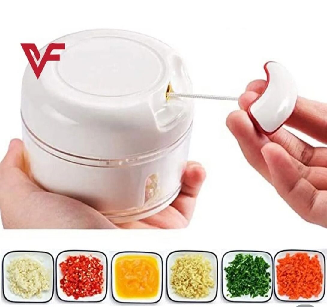 Mini vegetable slicer and chopper 