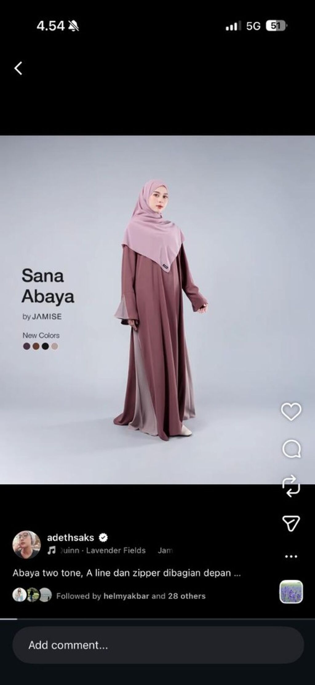 Sana Abaya - 01