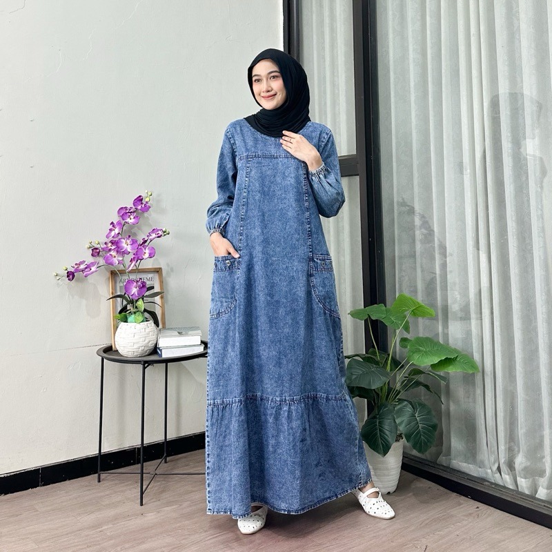Gamis Denim - 06
