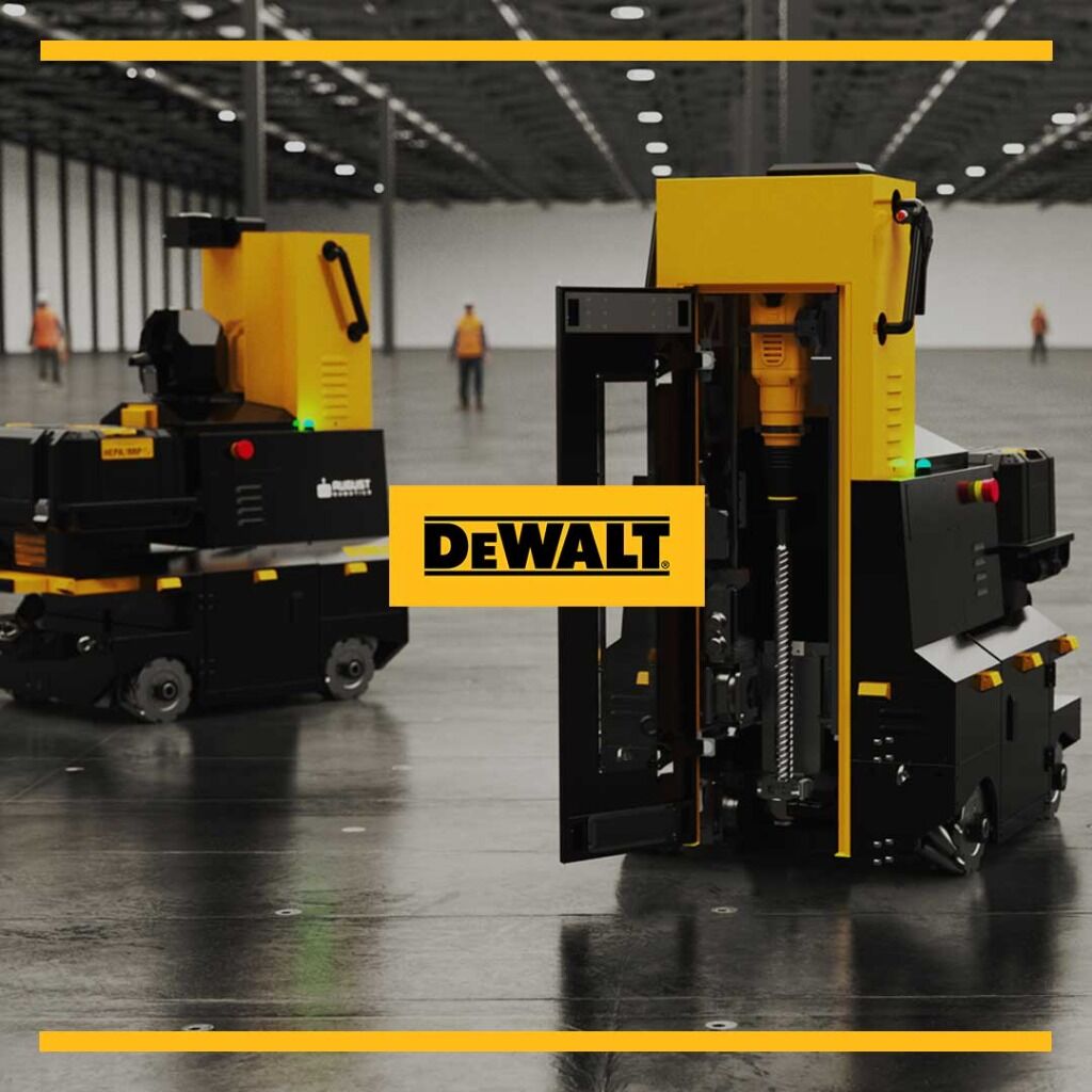 DEWALT&reg; Unveils the World's First Downward Drilling, Fleet-Capable Robot