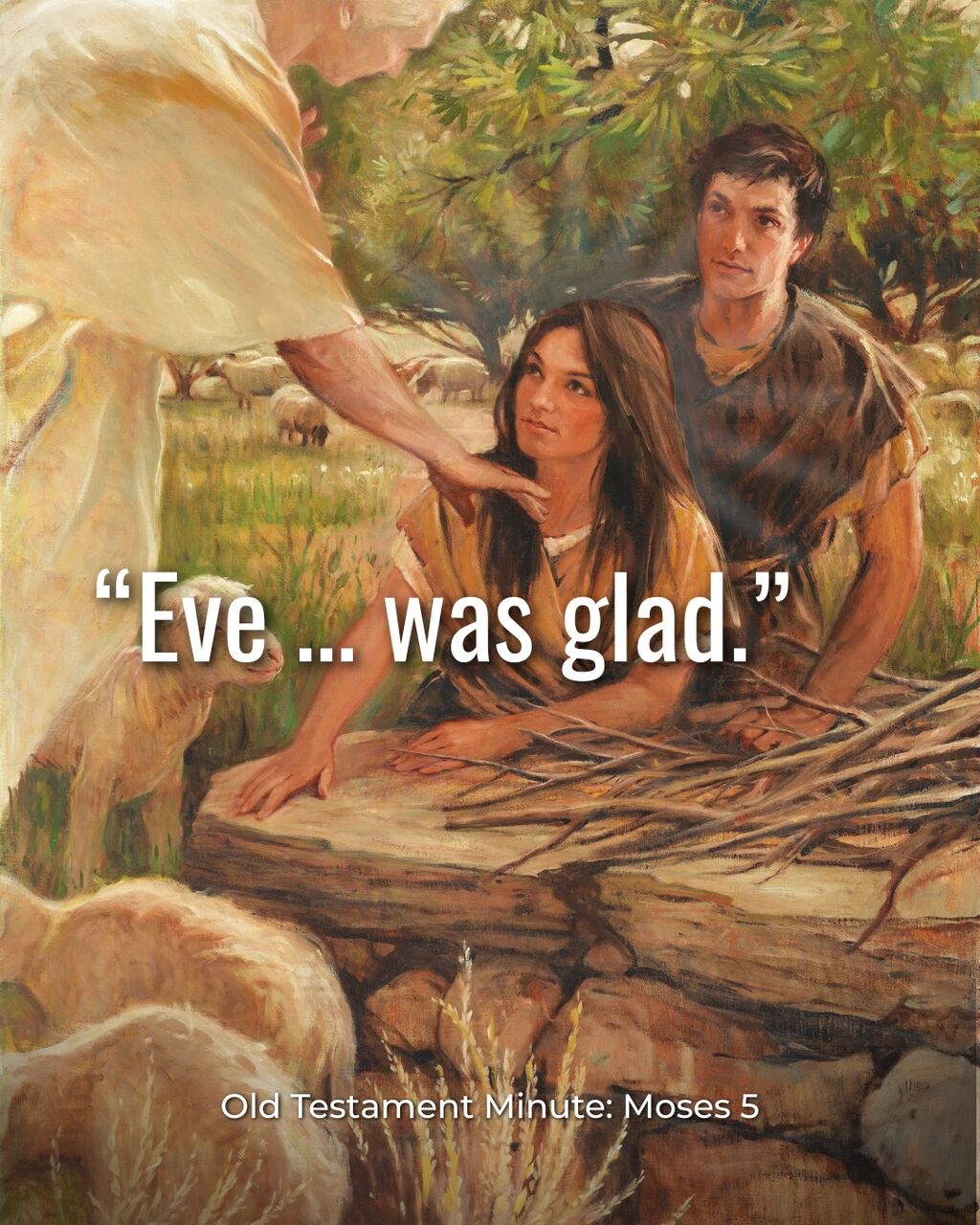 Eve was glad